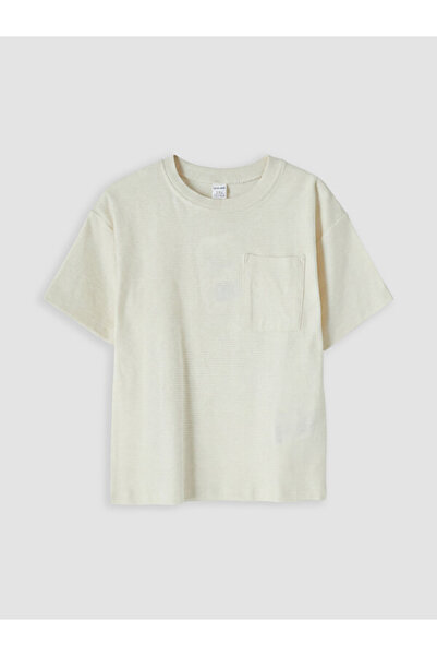 LC Waikiki Sparkling Choices from Shining Store Zero Roba Collar Striped Boy'...