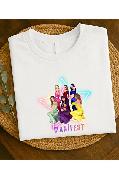 ASELİNDA Manifest Design Printed T-Shirt