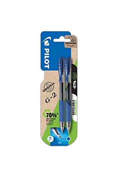Pilot Set de 2 role G2, 0,7 mm, Albastru