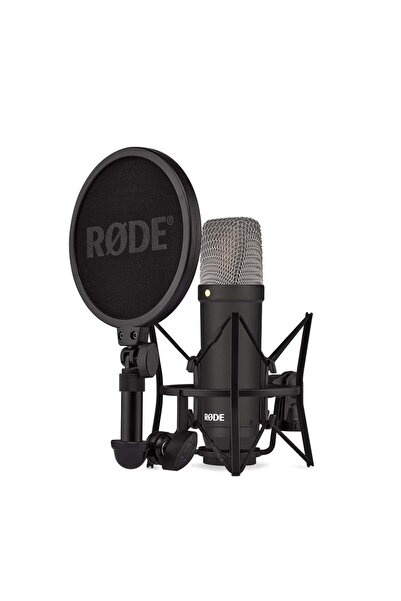 Rode NT1 Signature Series Condenser Mikrofon (Siyah) - Distribütör Garantili