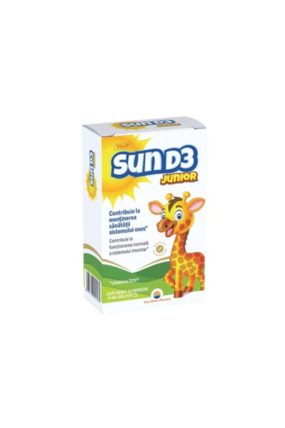 SUN WAVE PHARMA Sun D3 Junior Picaturi 10ml
