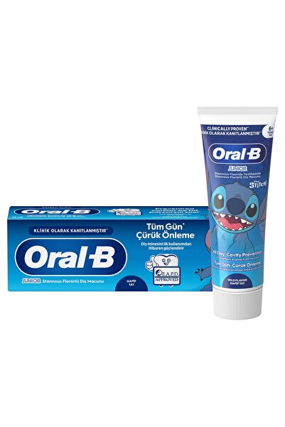 Oral-B Junior Çürük Önleyici Koruma Diş Macunu 75 Ml (5'li Paket)