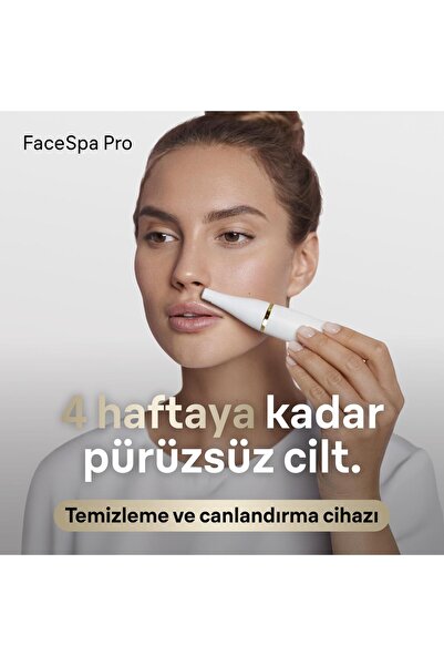 Braun FaceSpa Pro Yüz Epilatörü, + 3 Ekstra, 911