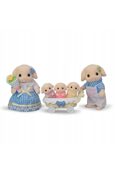 SYLVANIAN FAMILIES Familia de iepuri Flora