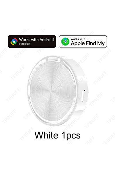 Choice3 White-1pcs Google Find My Gps Tracker Android &IOS Dual System Smart ...
