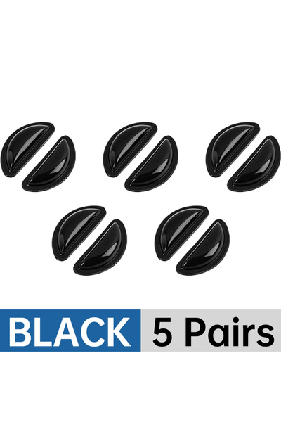 Choice1 5pairs black 2/5 Pairs Glases Nose Pads Silicone Nose Support Glasses...