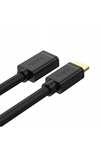 Unitek Cablu prelungitor HDMI tată la HDMI mamă 2.0, 3m - Negru Y-C166K