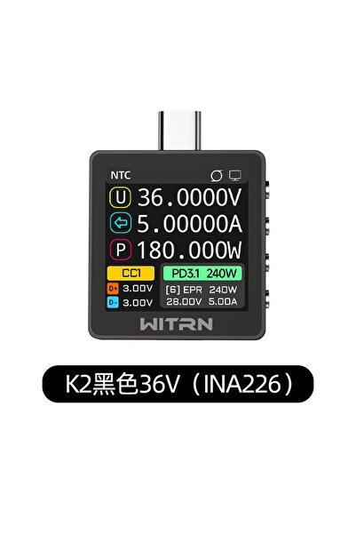 Choice INA226 36V WITRN K2 INA226 36V Voltage and Current Meter USB Tester PD...