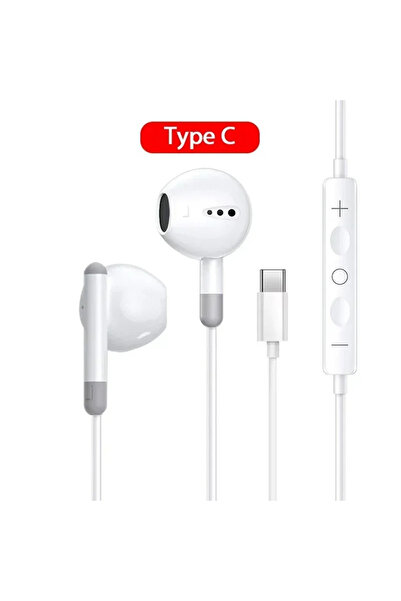 choice2 سماعات أذن هاي فاي من نوع Type-C لهاتف آيفون 15 برو ماكس، نصف داخل ال...