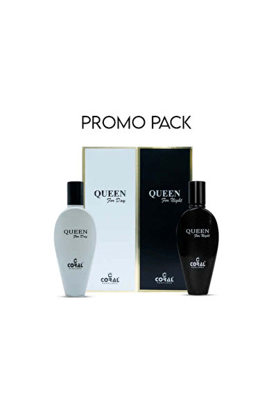 CORAL PERFUMES Queen For Day & Night For Women Eau De Parfum 50Ml x 2 Promo P...