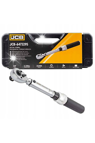 Jcb Cheie dinamometrică cu carcasă de blocare, certificat de calibrare, 5-25 ...