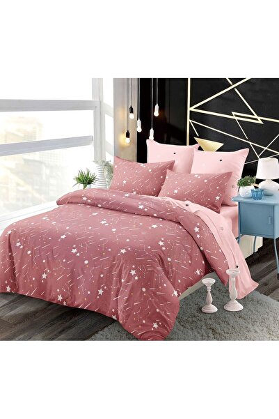 Pucioasa Fabrica Fine Cotton Duvet Cover Set with Stretchy – 6 pieces | 19198-PR