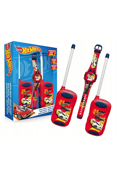 HOT WHEELS Set Hotwheels Walkie Talkie Mașini de Curse cu Ceas