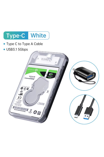 Choice1 Orico DZ25C3 ORICO 2.5-inch External Storage HDD Case Cyberpunk Desig...