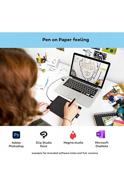 NO BRAND Tabletă grafică cu stylus USB de 8 inci, 2048P, pentru desen, compat...