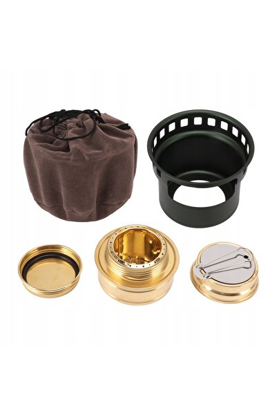 NO BRAND Arzător compact cu alcool, rucsac din cupru pentru alcool