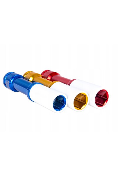 NO BRAND Chei de impact pneumatice de 1/2 inch pentru jante din aliaj, 17mm, ...