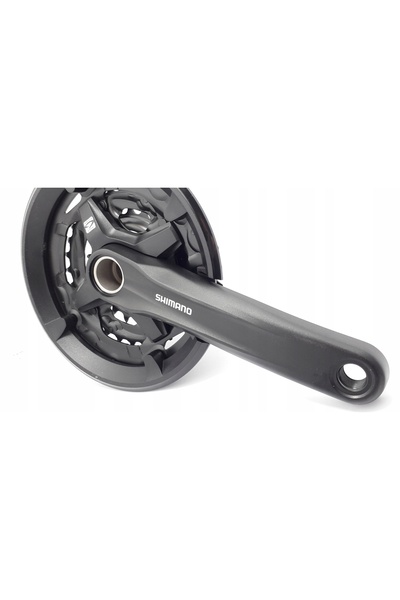 Shimano Angrenaj pedalier FC-MT210 40-30-22T 3x9s 175 mm cu capac, în cutie