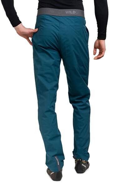 NO BRAND Wild Country Pantaloni de escaladă pentru bărbați Session Blue m