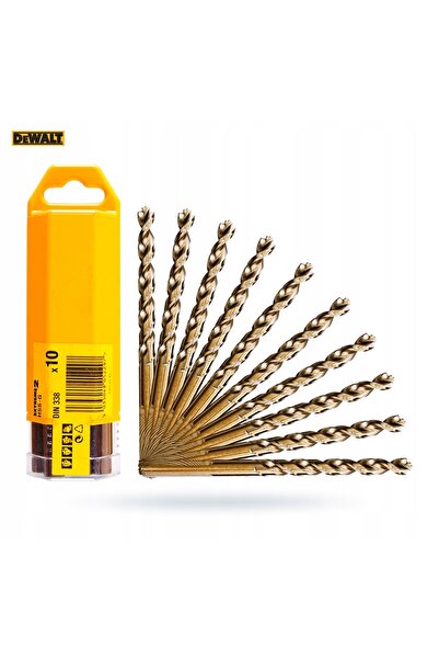 Dewalt 10 bucăți burghie metalice 4,8x86mm EXTREME 2