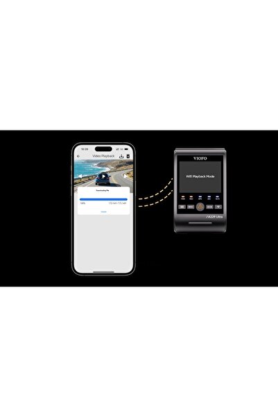 NO BRAND VIOFO A229 ULTRA 3CH 4K+4K HDR GPS WIFI SONY STARVIS 2 BLUETOOTH CPL