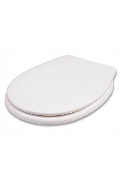 NO BRAND Scaun de toaletă Fala Pro Alb Duroplast