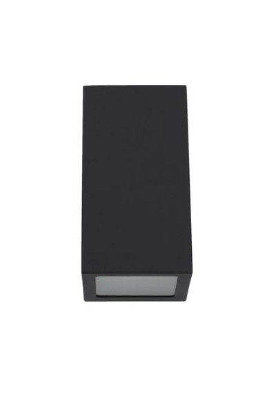 NO BRAND Inspire Balboa lampă de perete de exterior neagră E27 IP44 24,7cm oț...