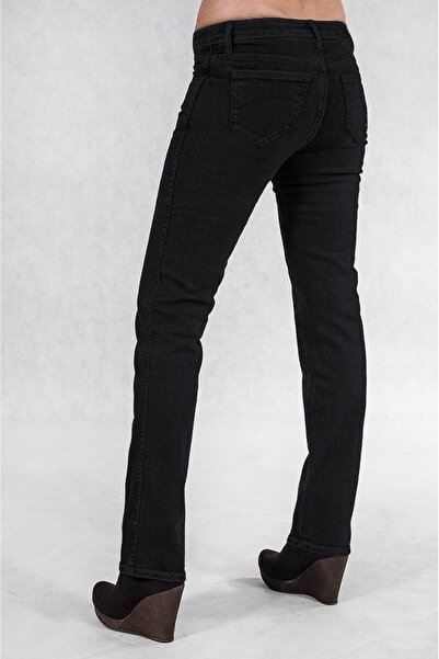 NO BRAND Pantaloni negri blugi skinny de damă 705/372 66 cm