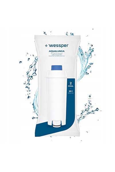 NO BRAND 6X Filtru de apă Wessper Aqualunga pentru aparat de cafea Delonghi +...