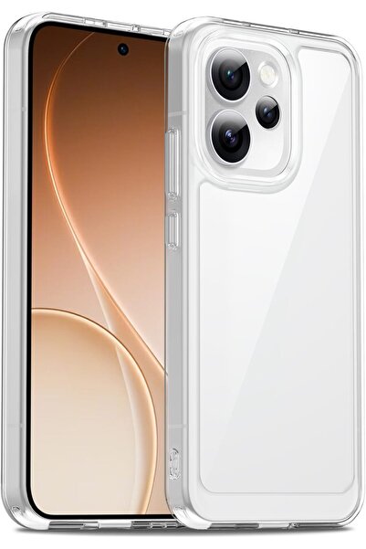 bestcase ® Husa Clear Silicon Case For OPPO Reno15, Transparent