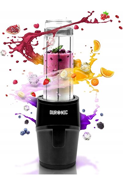 NO BRAND Blender personal 500W, recipient 570ml, pentru smoothie, mini sport,...