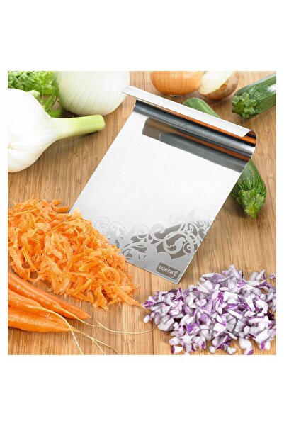 NO BRAND Spatulă de oțel Lurch pentru aplicarea hranei 16 x 14 x 5 cm