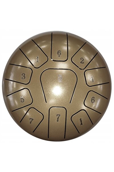 NO BRAND Klg 10 11 Bronze Cappuccino Tongue Drum Tank Handpan