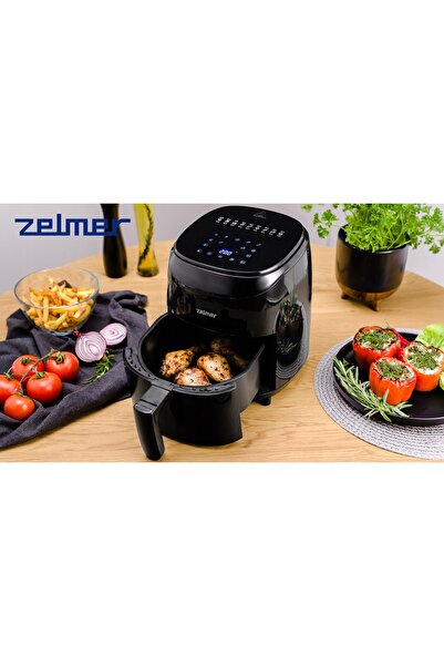 NO BRAND Friteuză fără ulei Zelmer, cuptor cu aer cald, 1200W, 3,5L