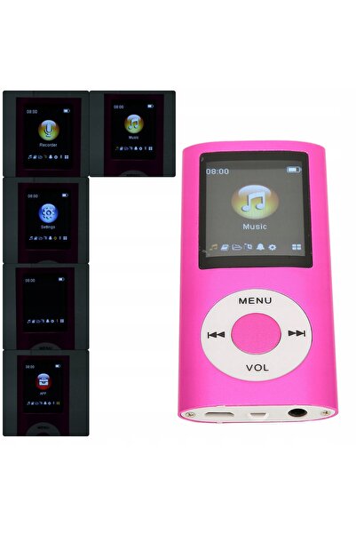NO BRAND Player MP3, Radio FM, Bluetooth, E-reader, Ecran LCD, Suportă card d...