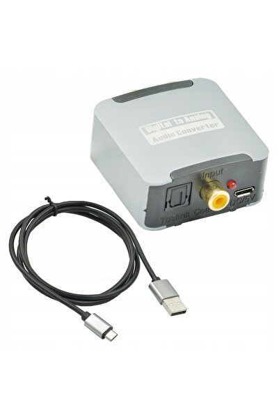NO BRAND Convertor DAC SPDIF 192Khz Convertor USB Wireway Ww420204 + Cablu USB