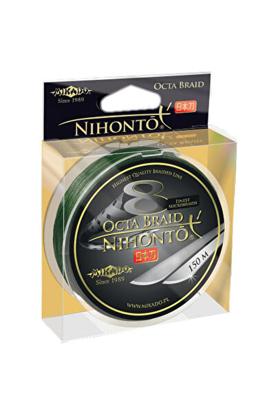 Mikado PLECIONKA NIHONTO OCTA BRAID 150M VERDE 0.12mm
