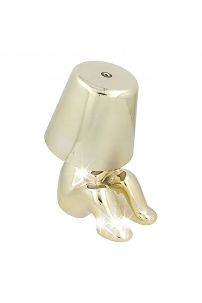 NO BRAND Lampă de noapte cu control tactil, LED auriu, 3 niveluri de luminozi...
