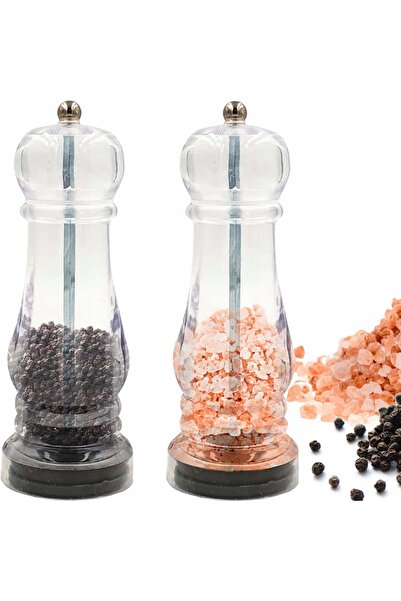 NO BRAND Râșniță de sare acrilică Zassenhaus Medie 5.8 cm X 18 cm