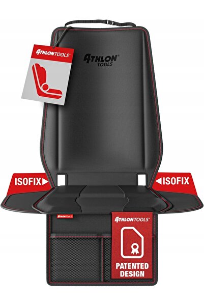 NO BRAND Protector pentru scaun auto copii Isofix, gros, cu protecție laterală