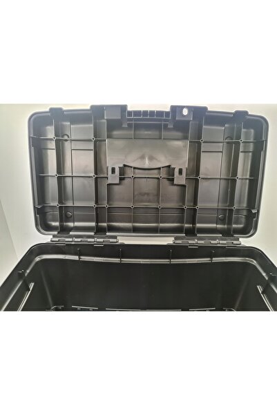 NO BRAND Navaris, 40.6X23.8X22Cm, 19L, Tavă interioară detașabilă, Metal, Negru