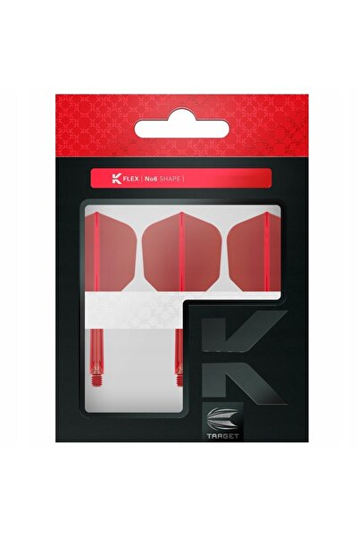 NO BRAND Sistem de țintire k-flex shafty dart mic nr. 6 roșu - intermediar
