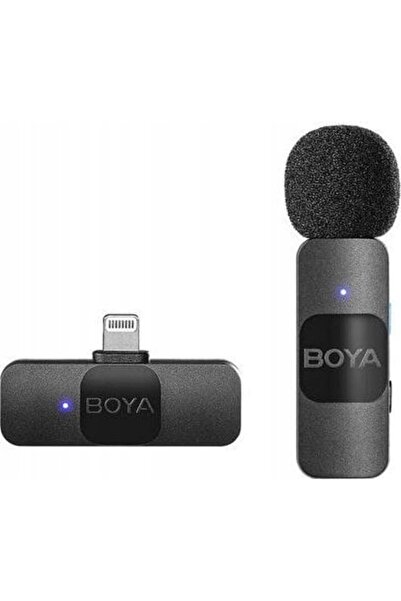 NO BRAND Boya By-V1 V2.0 Microfon Wireless 2,4Ghz Lightning -1Tx+1Rx