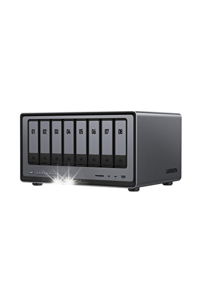 Ugreen Nas File Server Dxp8800 Plus 8-Bay Intel I5-1235U 8Gb Ddr5