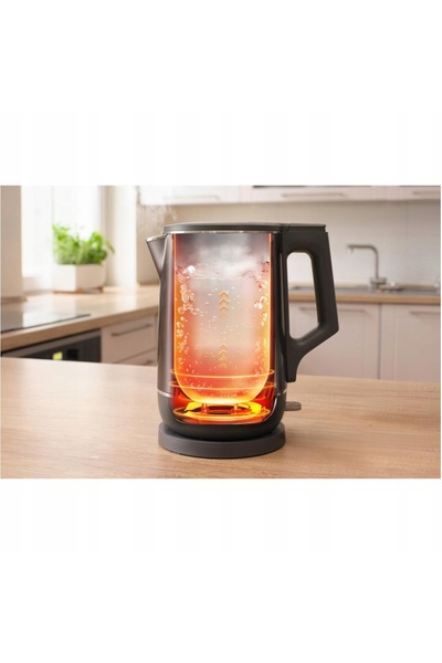 NO BRAND Fierbător electric Sencor Swk0800Gy 1800W 1,7L Ultra Silențios Cool ...