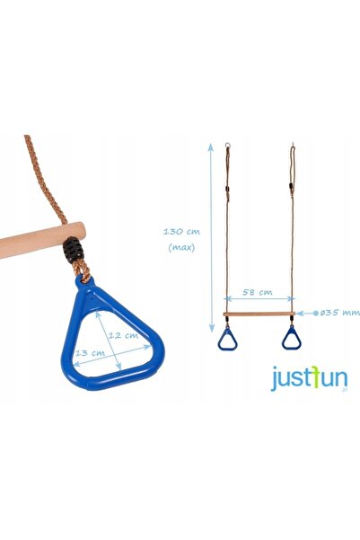 NO BRAND Trapez de gimnastică pentru acrobații, copii Jf Limonk