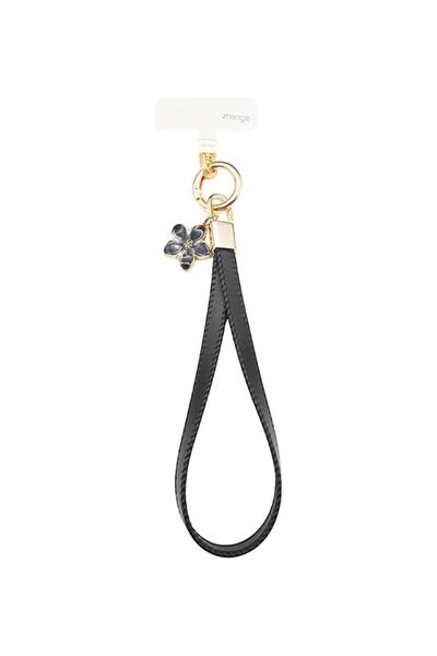 Generic Premium Leather Cell Phone Wrist Strap with Adjustable Anti-Lost Lany...