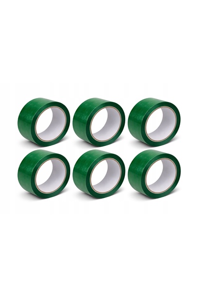 NO BRAND Bandă adezivă verde, autoadezivă, acrilică puternică, 48mm, 110m, 12...