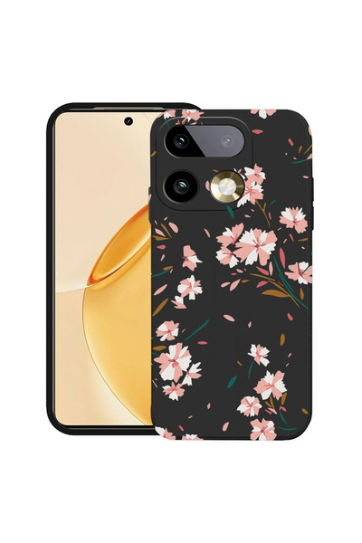 bestcase ®   Θήκη TPU Υπέρλεπτη Husa για Realme 16 Pro 5G, Φλοράλ - Παστέλ Ρο...
