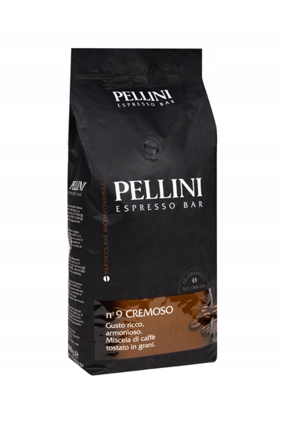 NO BRAND Pellini Espresso Bar Cremoso NO.9 cafea amestec de boabe 1000 g
